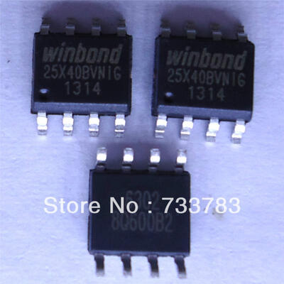 

10pcslot W25X40BVNIG 25X40BVNIG Complementary Metal-Oxide-Semiconductor Transistor Chip