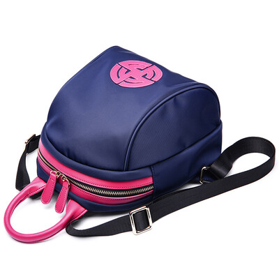 

POLO ladies backpack simple handbag nylon bag student backpack trend bag ZY390P071J black