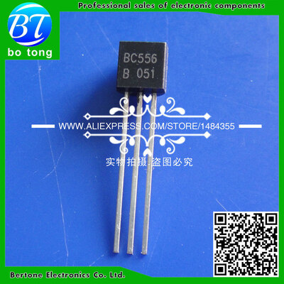 

Free shipping 50pcslot BC556 B TO-92 Transistor Best quality