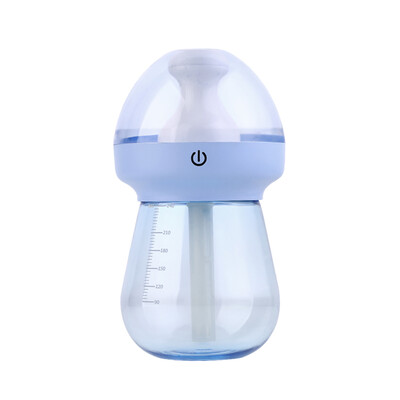 

TOMNEW 240ML Mini Cool Air Humidifier Ultrasonic USB LED Colored Light Air Mist Aromatherapy Cute Diffuser for Home Office Car