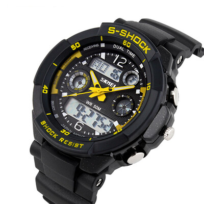 

SKMEI 9031Men Fashion Analog&Digital Sports LED Watch