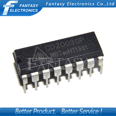 

10PCS CD2003GP DIP16 CD2003 DIP new and original IC free shipping
