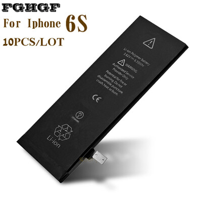 

FGHGF Wholesale 10PCSLot Phone Battery For Iphone 6S China Factory 38V 1715mah AAA Qlty 100 Test 0 cycle Can OEM