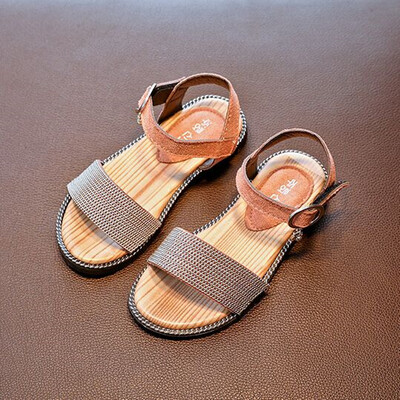 

2018 New Children Sandals for Girls Shoes Kids Summer Beach Little Big Girls Open Toe Flat Casual Sandals Fashion Comfortable