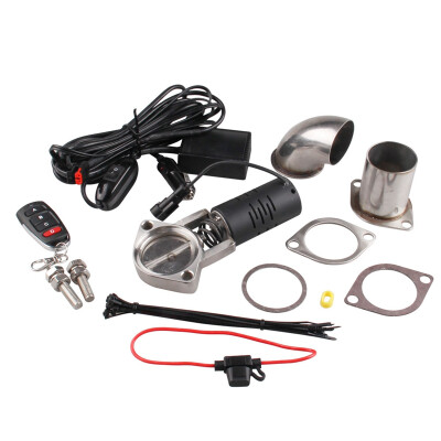 

Ryanstar Universal 2" 2.5" 3" Electric Stainless Exhaust Pipe Exhaust Cutout Cut Out Kit with Gear Driven Motor