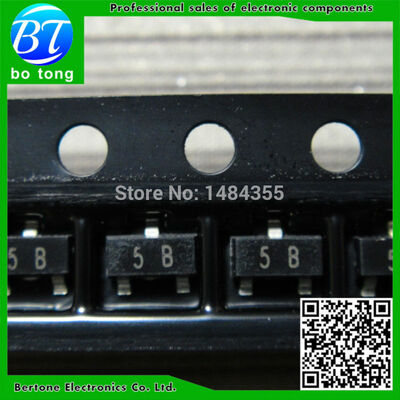 

100PCS BC807 BC807-25 SOT-23 PNP PARK 5B 05A45V general purpose transistor