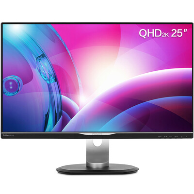 

Philips (PHILIPS) 25 дюймов 2K высокие точки вращения подъемная база AH-IPS компьютер ЖК-монитор 258B6QJEB