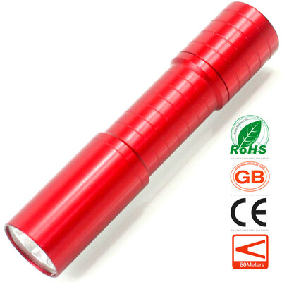 

Mini LED Flashlight Pocket Portable Light Best Gift Present for Girlfriend Long Range Torch Aluminum Alloy Waterproof