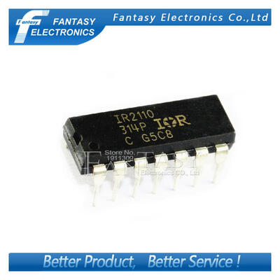 

5PCS IR2110PBF DIP14 IR2110 DIP new&original IC free shipping