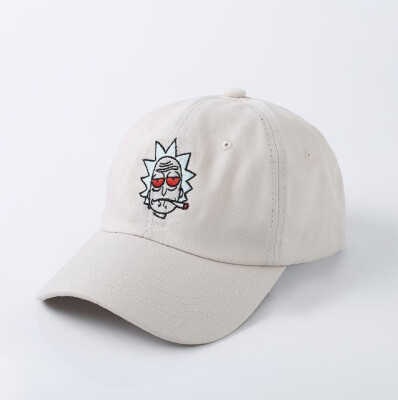 

Новая американская анимация Rick Caps Dad Hat Rick и Morty Hats Adjustable Casquette Высокое качество Хлопковая бейсбольная кепка