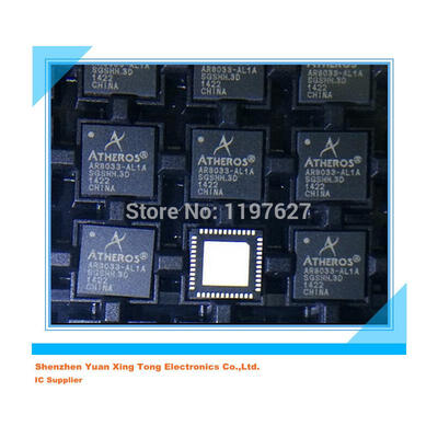 

10PCSLOT AR8033 AR8033-AL1A QFN32 QFN Fast Ethernet chip neworiginal IC electronics