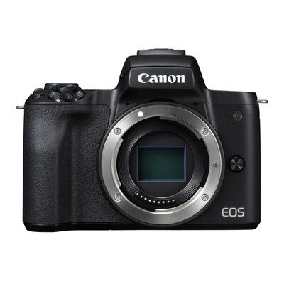 

Canon EOS M50 (15-45 + 55-200 двухцветная черная крышка) (DIGIC 8 процессор 2,4 миллиона пикселей с двумя фокусами поворотный сенсорный экран)