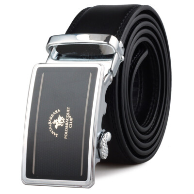 

St. Paul's belt male leather casual men's automatic buckle male business belt belt black belt