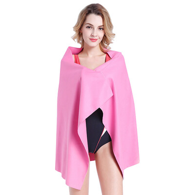 

Swim swimming quick-drying towel absorbent beach towel absorbent towel outdoor fitness quick-drying towel 80140cm pink
