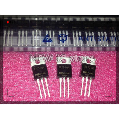 

Free shipping 20pcs/lot IRF530NPBF IRF530N IRF530 MOSFET 100V/17A TO-220 100%new