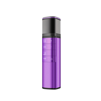 

BBS K-3 mobile phone microphone sing popular karaoke anchor live broadcast special microphone Android Apple phone microphone purple