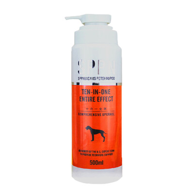 

Shang Pang SPPN Adams pet shower gel 10-in-1 full effect 500ml pet shampoo cat dog bath care products teddy golden hair bath shower gel universal S29