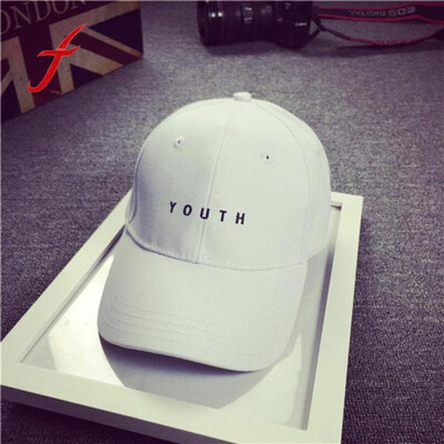 

Summer 2018 Brand New Cotton Mens Hat Youth Letter Print Unisex Women Men Hats Baseball Cap Snapback Casual Caps