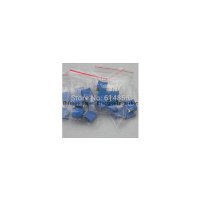 

3296 Variable potentiometer 12valuesX5pcs=60pcs variable resistor potentiometer Assorted Kit