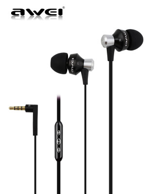 

S950vi 3.5mm Metal Stereo Noise-isolating Hi-fi In-ear Earphones Heavy Bass Music Headset Headphones with microphone