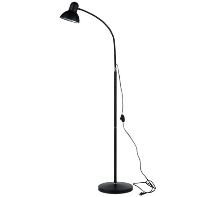 

Dao Yao bright eyes LED floor lamp 5W white living room study simple work piano reading iron floor lamp ML606 black