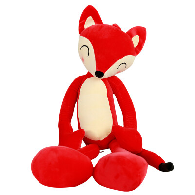 

Weltong WELTSTON plush toy large doll soft doll doll pillow pillow Christmas send girlfriend children birthday gift annual meeting gift prize pink fox 80cm