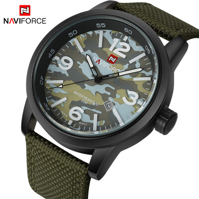 

New Military Watches Luxury Brand NAVIFORCE Men Army Military Watches Mens Quartz Clock Male Fashion Sports Wrist Watch Relogio M