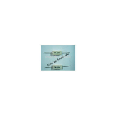 

10PCS 5W 0.22R / 0R22 ohm cement resistor +/- 5%