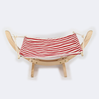 

Pet Bed High Grade Luxury Solid Wood Pet Cat Hammock