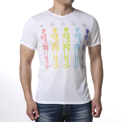 

Mens Short Sleeves O-neck Print T-Shirts