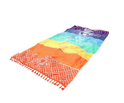 

Радужная Йога Гобелен Красочный Йога Мат Горячий Радужный Пляжный Полотенце Индийский Мандала Стены Висячие Полосы 100% Хлопок Мат