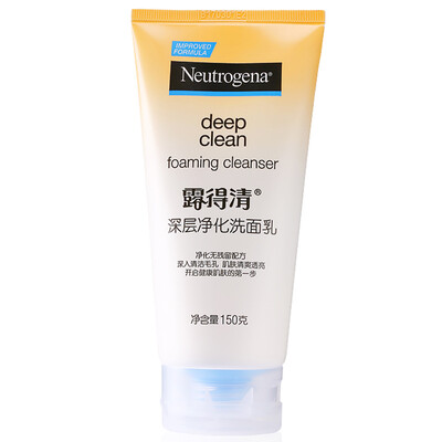 

Neutrogena Deep Purifying Cleansing Milk 150g (Отшелушивающий очищающий крем для лица Deep Cleansing Moisturizing Foam Rich)