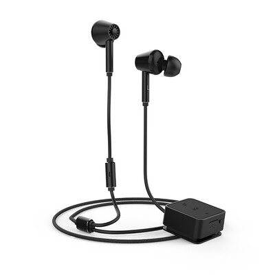 

QCY E1 Wireless Bluetooth Headset ANC Active Noise Canceling Ear Music Headset Headset Compatible Apple Android Phone Black