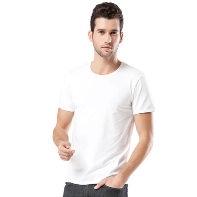 

Antarctic Nanjiren N695X20751 Single 1-piece Men&39s Vest Cotton Thread Sports Elastic Slim Men&39s T-Shirt White