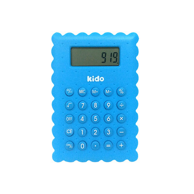 

Kido Small Cartoon Calculator Blue
