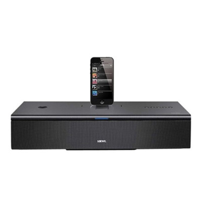 

LOEWE SoundPort ID mini Aluminum Bluetooth Speaker Apple Charging Dock for iPhone 6p5S iPad Airmini Lightning Interface Black