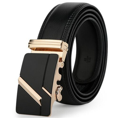 

2017 Fashion leather strap male automatic buckle belts authentic girdle trend mens belts ceinturecinto masculino