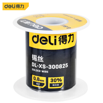 

Deli Deli No-clean solder wire diameter 08mm30 degrees 250g DL-XS-300825