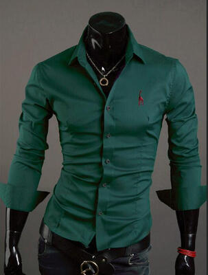 

Men Shirt Cotton Mens Shirts Long Sleeve Casual Shirts