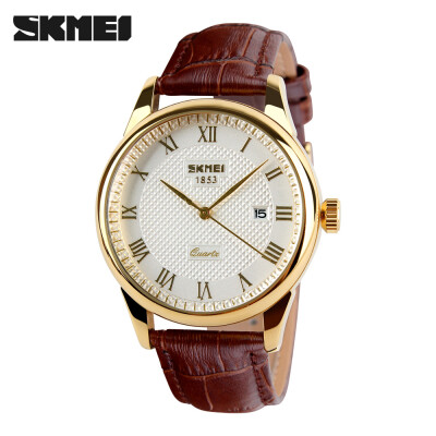 

SKMEI Mens Business Waterproof Quartz Watch Non-mechanical Watch