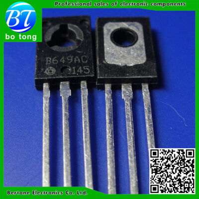 

20pcs/lot 10 Pair 2SB649AC 2SD669AC TO-126 2SB649 2SD669 (10 B649+10 D669 )PNP NPN Epitaxial Planar Transistors