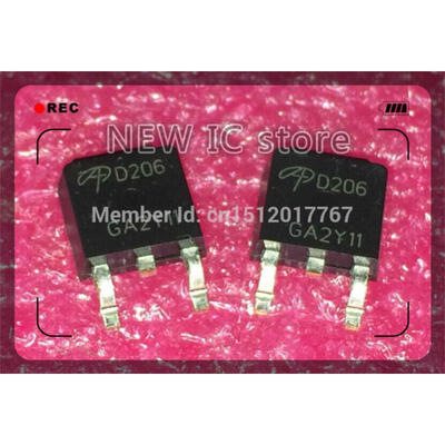 

50pcs/lot AOD206 D206 TO-252 Free Shipping 100% NEW