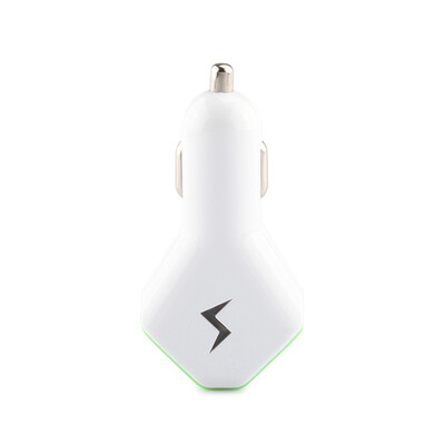 

Buself 42A Dual USB Car Charger for iPod nano&iPhoneMini iPadWhite