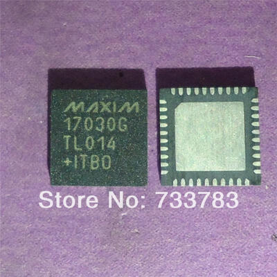

5pcs/lot MAX17030G 1/2/3-Phase Quick-PWM IMVP-6.5 VID Controllers