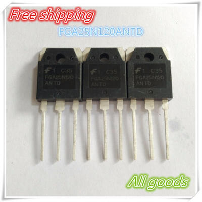 

50pcslot Free Shipping 50CS FGA25N120ANTD 25N120 FGA25N120 TO-3P fairchild IGBT induction cooker power