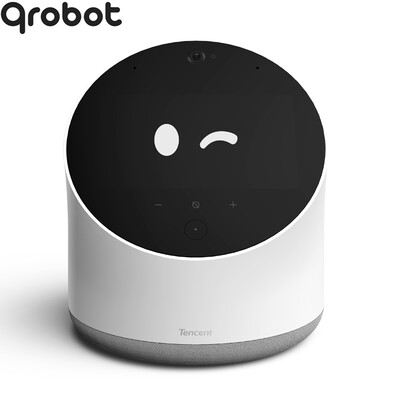 

Qrobot Tencent небольшой Q робот 2 второго поколения Tencent облако небольшой домашний интеллектуальный голос спикер детей образования / жизни помощник / Wi-Fi коммуникации аудио