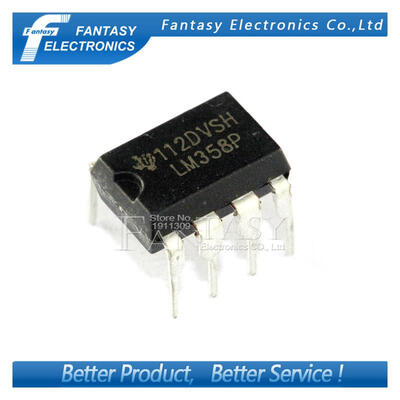 

100PCS LM358P DIP8 LM358 DIP LM358N new and original IC free shipping