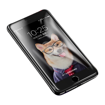 

ESK iPhone7 Plus закаленного стекла мембраны пленка 0.28mm Apple, 7 Plus высокой четкости фильма полного экрана JM94- черных сотовый телефон защита взрыв