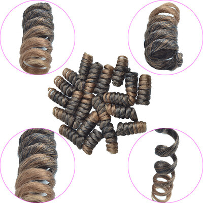 

Chorliss 6 Short Curly Crochet Hair Extensions Crochet Braids Ombre Braiding Hair CurlKalon Crochet Hair Synthetic Bug 1B30