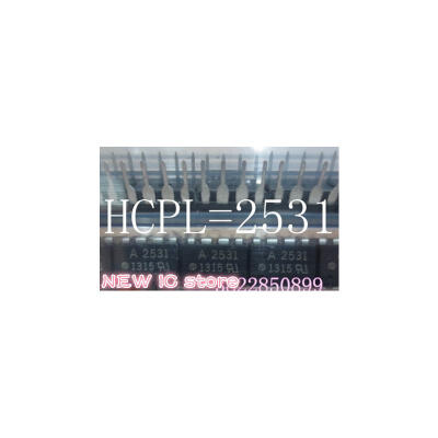 

HCPL-2531 HCPL2531 A2531 8-DIP 50pcs/lot